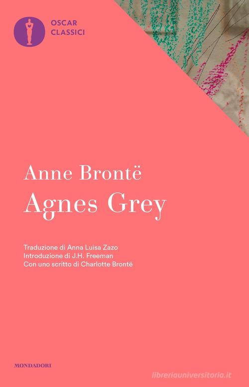 Agnes Grey di Anne Brontë edito da Mondadori