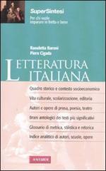 Letteratura italiana di Piero Cigada, Raouletta Baroni edito da Vallardi A.