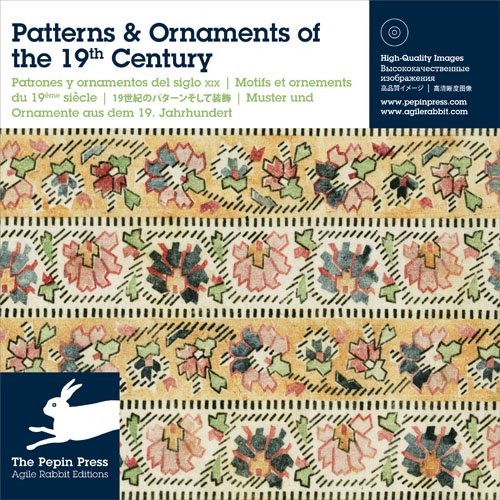 Patterns & ornaments of 19th century. Ediz. multilingue. Con CD-ROM edito da The Pepin Press