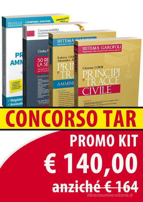 50 referendari TAR. La sentenza-Compendio di diritto processuale amministrativo-Principi e tracce di amministrativo-Principi e tracce civile di Christian Corbi, Roberto Garofoli, Aristide Police edito da Neldiritto Editore