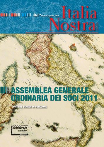 Italia nostra (2011) vol. 461 edito da Gangemi Editore
