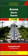 Azzorre 1:75.000. Carta stradale e turistica. Ediz. multilingue edito da Freytag & Berndt