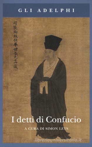 I detti di Confucio edito da Adelphi