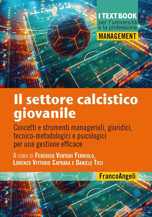 Il settore calcistico giovanile. Concetti e strumenti manageriali, giuridici, tecnico-metodologici e psicologici per una gestione efficace edito da Franco Angeli