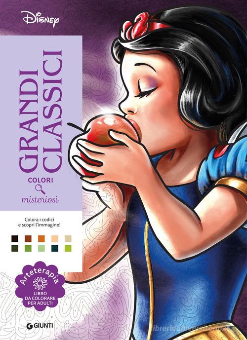 Grandi classici. Disney. Colori misteriosi. Arteterapia. Libro da colorare per adulti. Ediz. a colori edito da Disney Libri