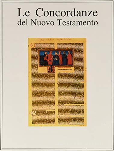Le concordanze del Nuovo Testamento edito da Marietti 1820