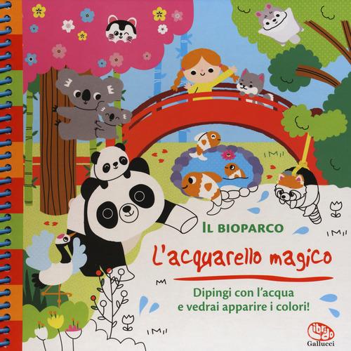 Il bioparco. L'acquarello magico. Ediz. a spirale. Con gadget di Clémentine Derodit edito da Librido Gallucci