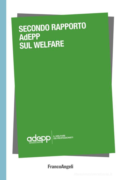 Secondo Rapporto AdEPP sul welfare edito da Franco Angeli