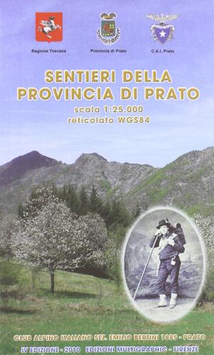 Carta sentieri della provincia di Prato edito da Edizioni Multigraphic