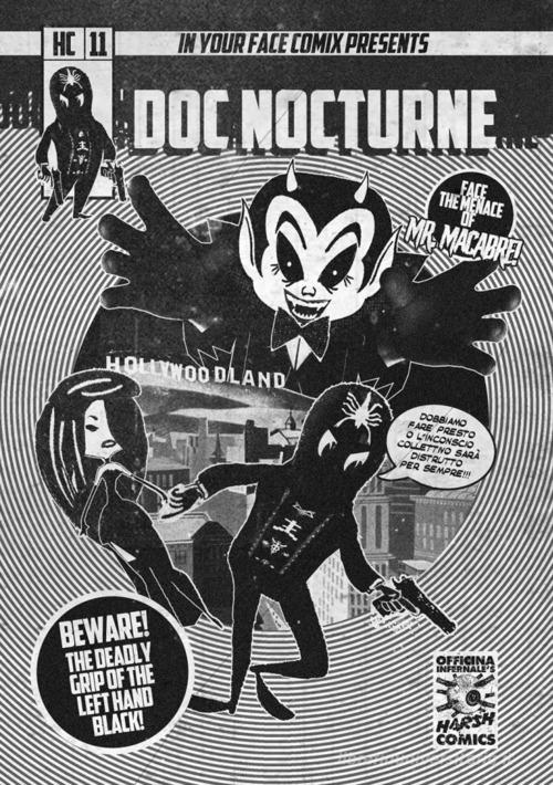 Officina Infernale's Harsh Comics vol. 11 edito da In Your Face Comix