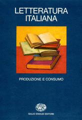 Letteratura italiana vol.2 edito da Einaudi