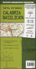 Calabria, Basilicata 1:250.000 edito da De Agostini