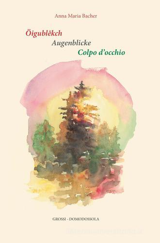 Öigublêkch. Augenblicke-Colpo d'occhio. Ediz. bilingue di Anna Maria Bacher edito da Grossi