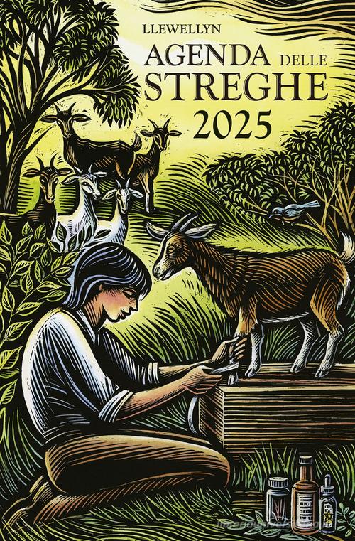 Agenda delle streghe 2025 di Llewellyn edito da Obelisco Edizioni