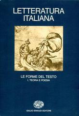 Letteratura italiana vol.3.1 edito da Einaudi