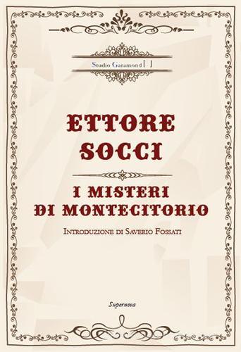 I misteri di Montecitorio di Ettore Socci edito da Studio Garamond