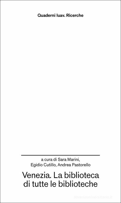 La biblioteca di tutte le biblioteche Libro Anteferma