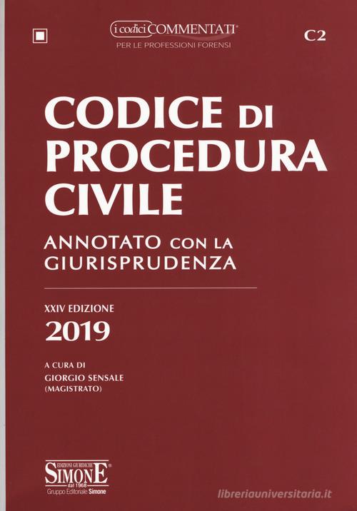 Codice di procedura civile. Annotato con la giurisprudenza edito da Edizioni Giuridiche Simone