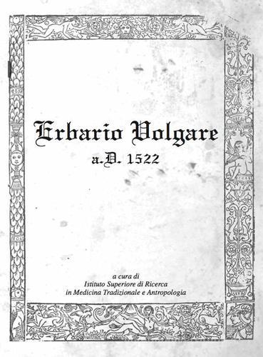 Erbario volgare a.D. 1522 di Anonimo edito da Morphema Editrice
