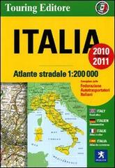 Atlante stradale Italia 1:200.000 2010-2011. Ediz. illustrata edito da Touring