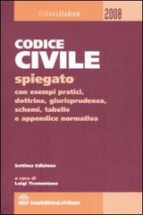 Codice civile spiegato con esempi pratici, dottrina, giurisprudenza, schemi, tabelle e appendice normativa edito da La Tribuna