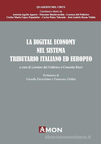 Digital economy nel sistema tributario italiano edito da Amon
