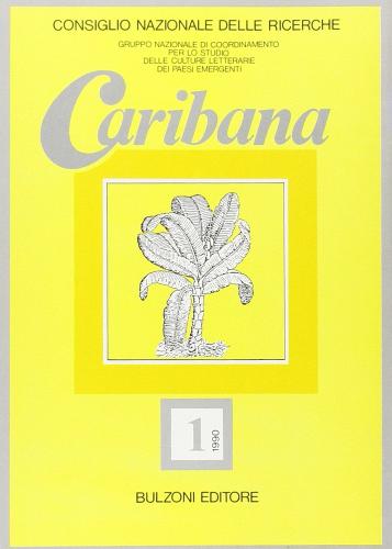 Libro Caribana vol. 1 Caribana di Bulzoni