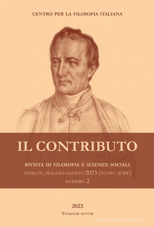 Il contributo. Rivista di filosofia e scienze sociali (2023) vol. 2 edito da Edizioni Accademia Vivarium Novum