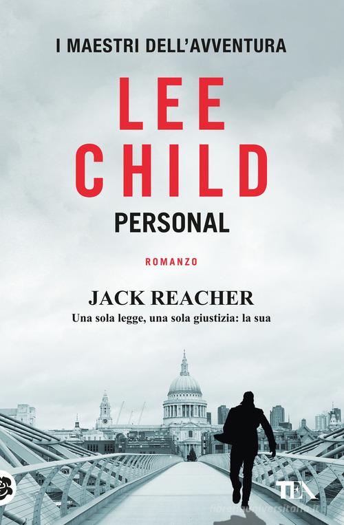 Libro Personal di Lee Child I maestri dell'avventura di TEA