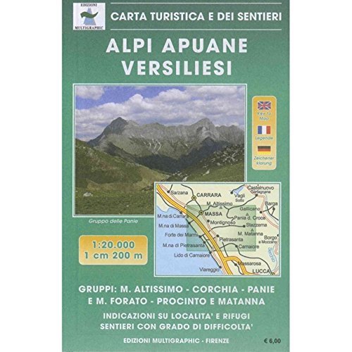Alpi Apuane versiliesi edito da Edizioni Multigraphic