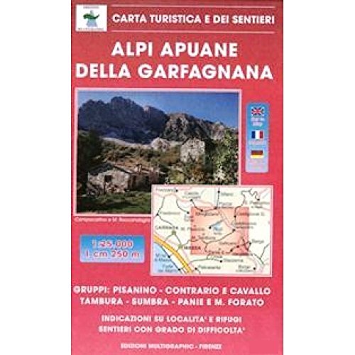 Alpi Apuane della Garfagnana edito da Edizioni Multigraphic