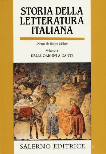 Storia della letteratura italiana vol.1 edito da Salerno