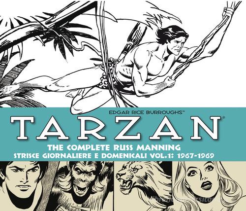 Tarzan. Strisce giornaliere e domenicali vol.1 di Russ Manning, Edgar R. Burroughs edito da Editoriale Cosmo
