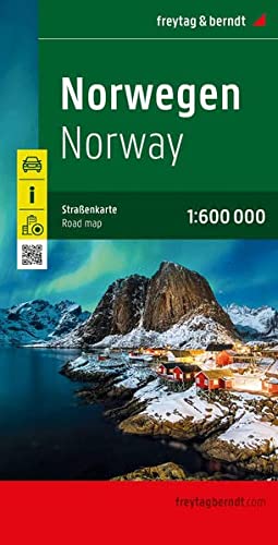 Norvegia 1:600.00 edito da Freytag & Berndt