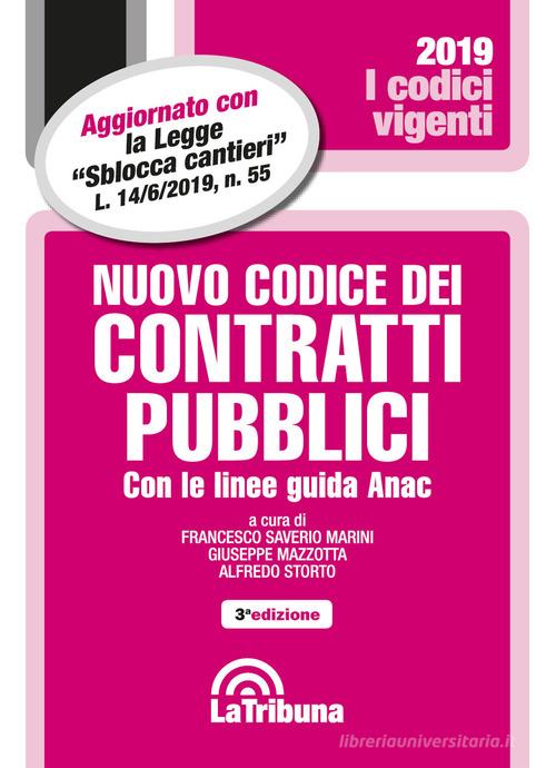 Nuovo codice dei contratti pubblici edito da La Tribuna