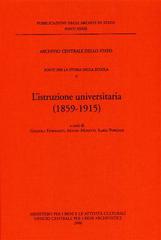 Fonti per la storia della scuola vol. 5 edito da Ministero Beni Att. Culturali
