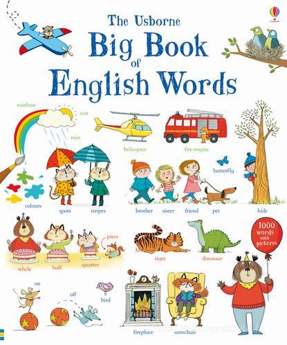 Big book of english words di Mairi Mackinnon edito da Usborne