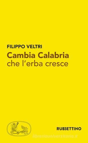 Cambia Calabria che l'erba cresce di Filippo Veltri edito da Rubbettino