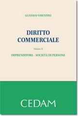 Diritto commerciale vol.2 di Gustavo Visentini edito da CEDAM