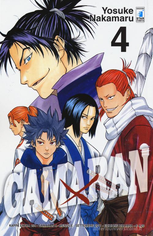 Gamaran vol.4 di Yosuke Nakamaru edito da Star Comics