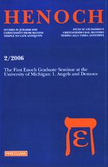 The first Henoch graduate seminar at the University of Michigan. Ediz. multilingue vol.1 edito da Morcelliana