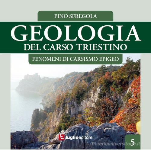 Geologia del Carso triestino vol.5 di Pino Sfregola edito da Luglio (Trieste)