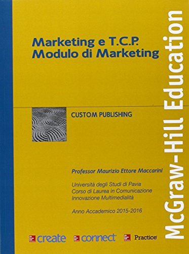Marketing e TCP modulo di marketing edito da McGraw-Hill Education