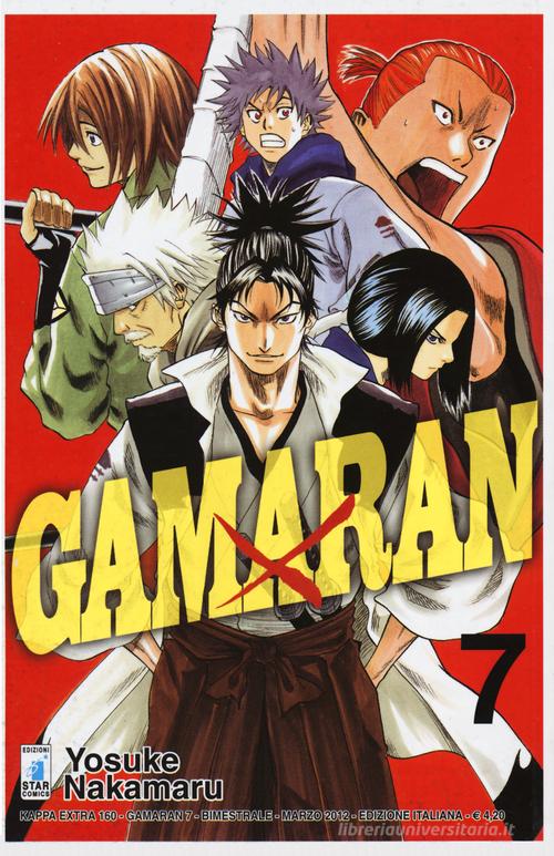 Gamaran vol.7 di Yosuke Nakamaru edito da Star Comics
