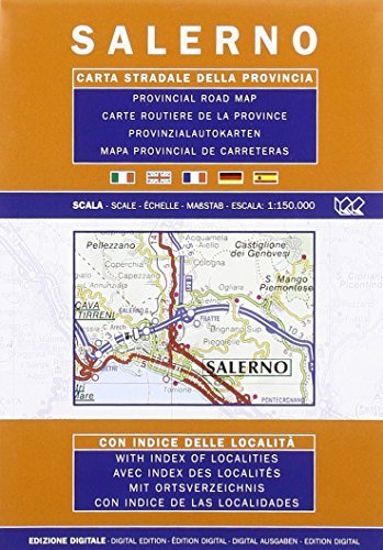 Salerno 1:150.000 edito da LAC