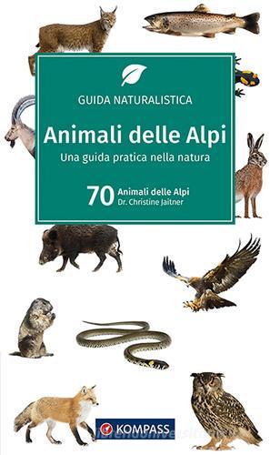Guida naturalistica Kom 1201. Animali delle Alpi edito da Kompass