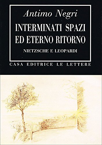 Interminati spazi ed eterno ritorno. Nietzsche e Leopardi di Antimo Negri edito da Le Lettere