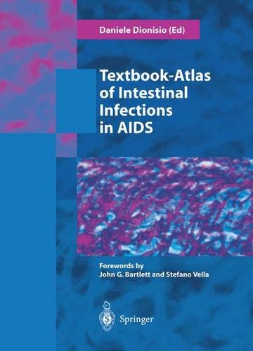 Textbook-Atlas of intestinal infections in AIDS edito da Springer Verlag