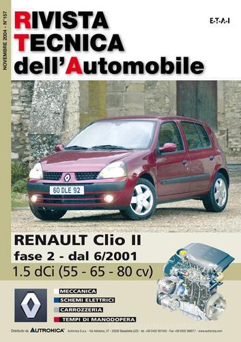 Renault Clio II 1.5 dCi (55-65-80 cv) edito da Autronica