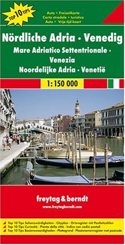 Mare Adriatico 1:150.000 edito da Freytag & Berndt